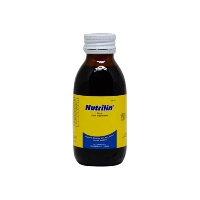 NUTRILIN Vitamins; Minerals Plus Iron; Iodine; taurine and Zinc Syrup 120 ml
