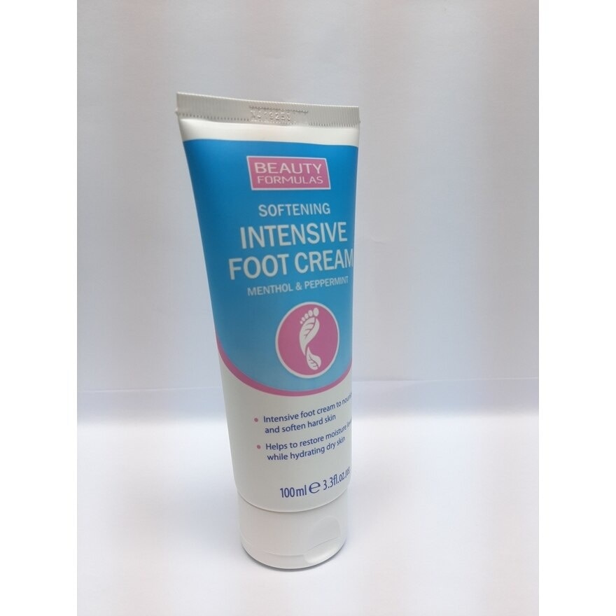 Softening Intensive Foot Cream Menthol And Peppermint 100ml