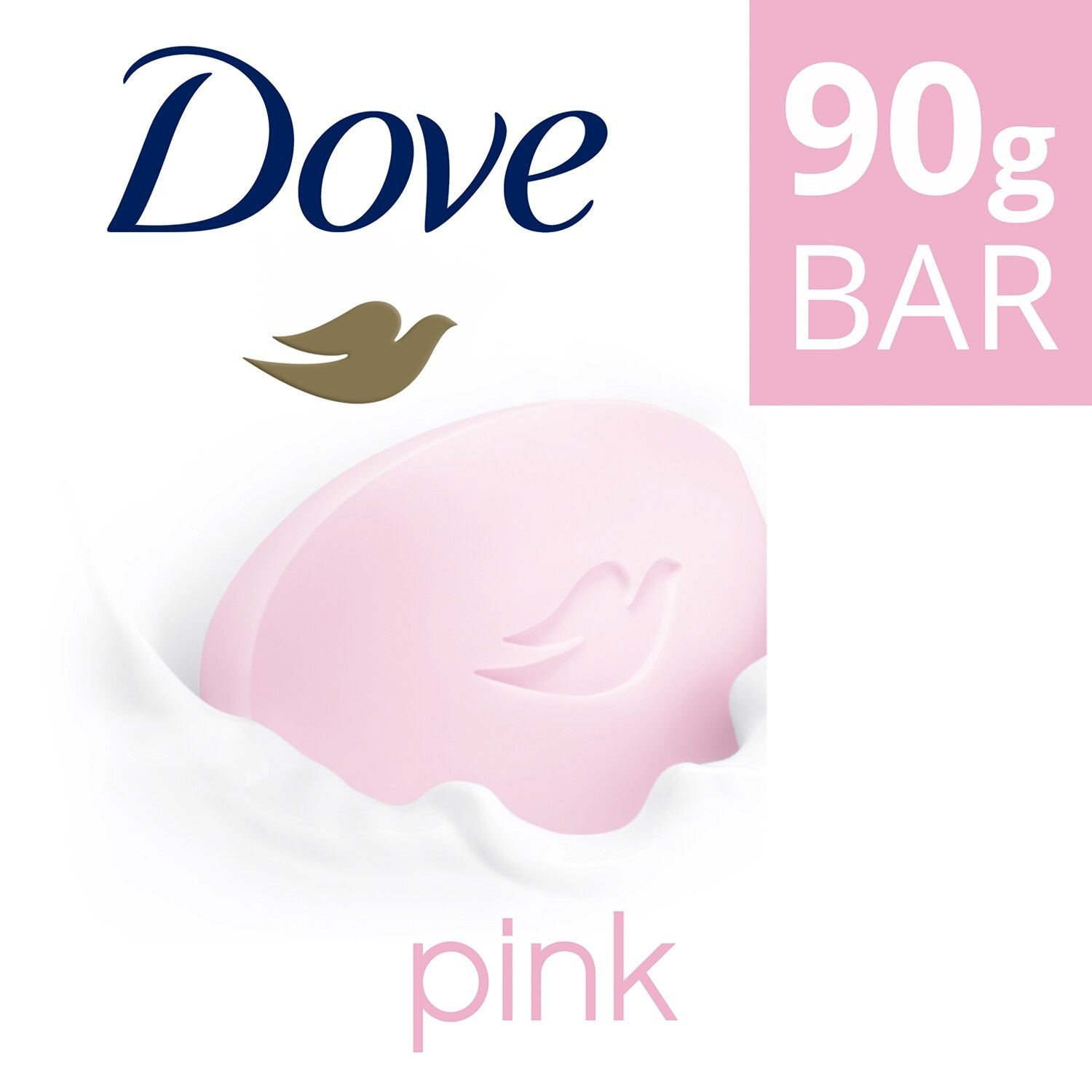 Dove Pink Cream Bar 90g