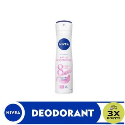 NIVEA NIVEA Deodorant Extra Brightening Anti-Perspirant Spray 150ml