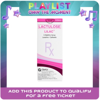 LILAC - Lactulose 3.35g/5mL Syrup 120mL [PRESCRIPTION REQUIRED]