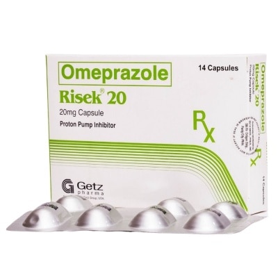 RISEK Omeprazole 20mg 1 Capsule [PRESCRIPTION REQUIRED]