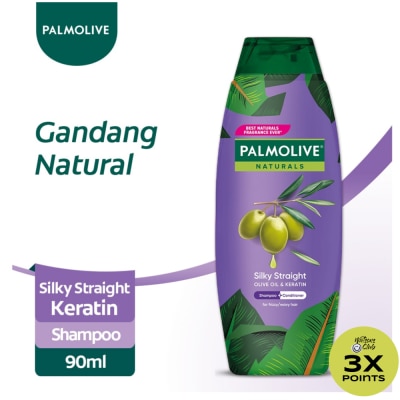 PALMOLIVE Naturals Silky Straight With Keratin Shampoo 90ml