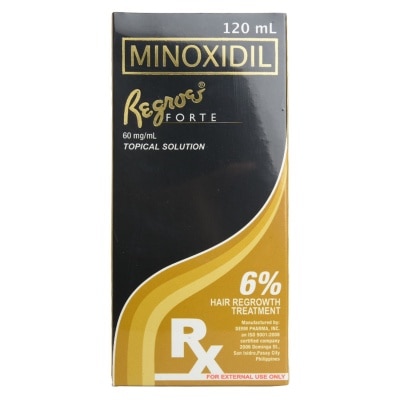 REGROE Minoxidil 6% Hair Regrowth Treatment 120ml [PRESCRIPTION REQUIRED]