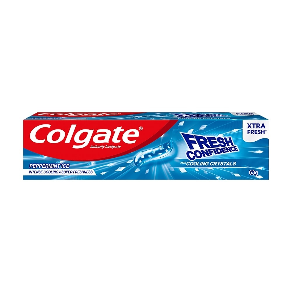 Fresh Confidence Peppermint Ice Toothpaste with Cooling Crystals 95ml