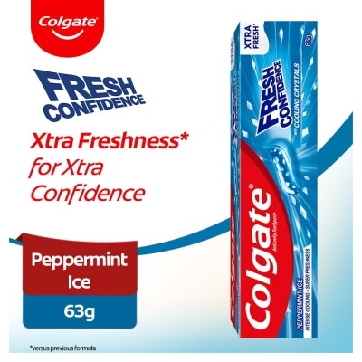 COLGATE Fresh Confidence Peppermint Ice Toothpaste with Cooling Crystals 95ml