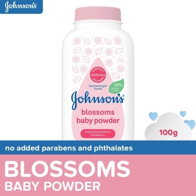 JOHNSONS BABY Johnson's Blossoms Baby Powder 100g - Baby Essentials, Baby Care