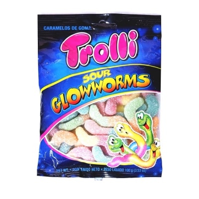 TROLLI Sour Glow Worms 100g