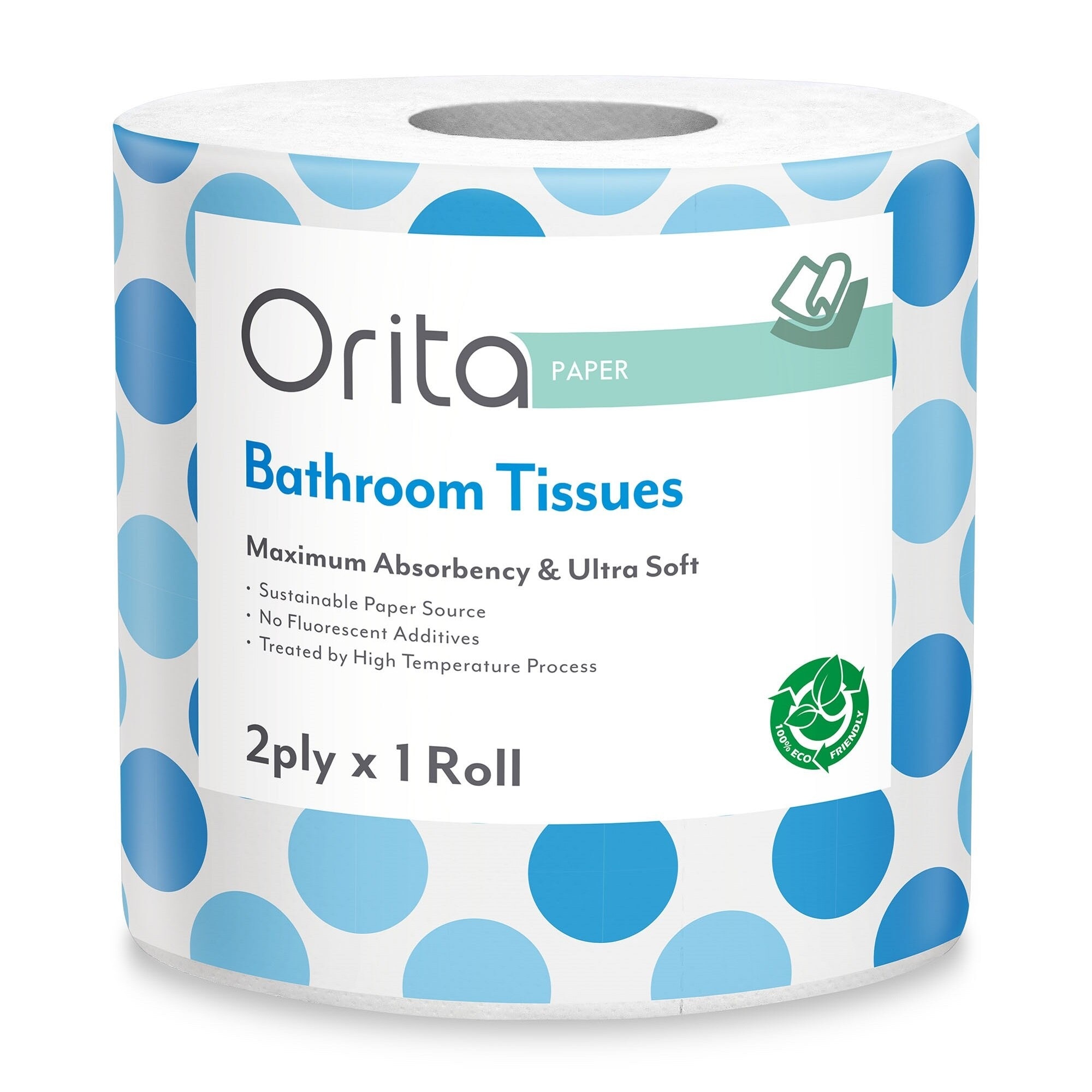 Bathroom Tissue Single 2ply 400 sheets