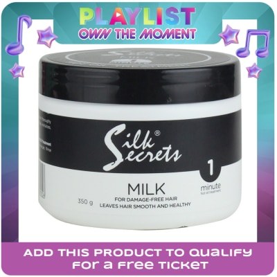 SILK SECRETS - One Minute Hot Oil Treatment 350g Milk
