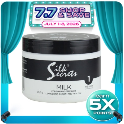 SILK SECRETS - One Minute Hot Oil Treatment 350g Milk