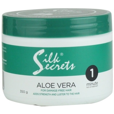 SILK SECRETS One Minute Hot Oil Treatment 350g Aloe Vera