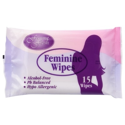 FEMME FRESH Feminine Wipes 15sx2