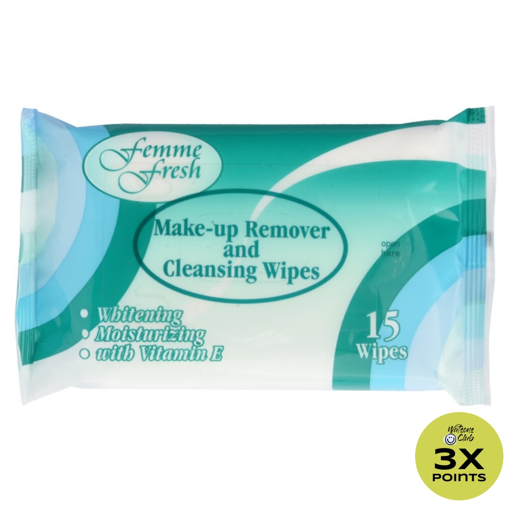 Make Up Remover Cleansing Wipes 15 sheets