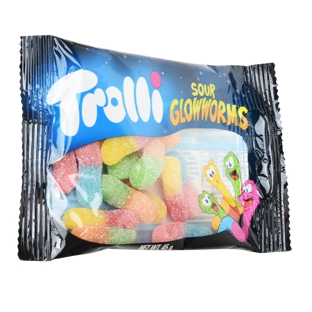 Sour Glowworms 45g