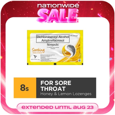 STREPSILS - Honey Lemon 8s image