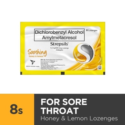 STREPSILS Honey Lemon 8s