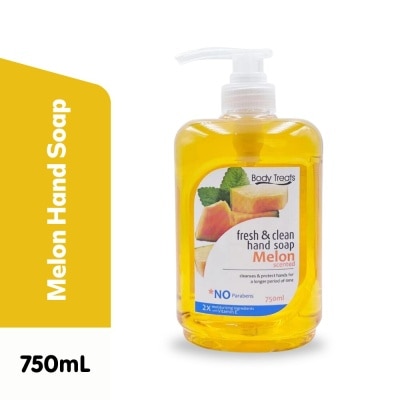 BODY TREATS Melon Hand Soap 750ml