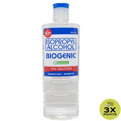 BIOGENIC Isopropyl Alcohol 70% 500mL
