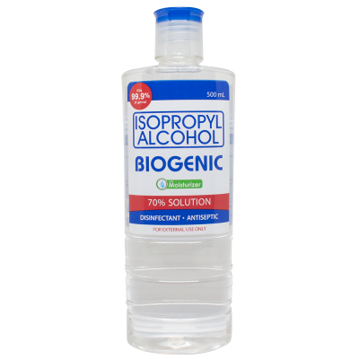 BIOGENIC Isopropyl Alcohol 70% 500mL