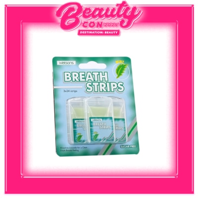 WATSONS Sugar Free Mint Breathe Strips
