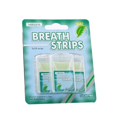 WATSONS Sugar Free Mint Breathe Strips