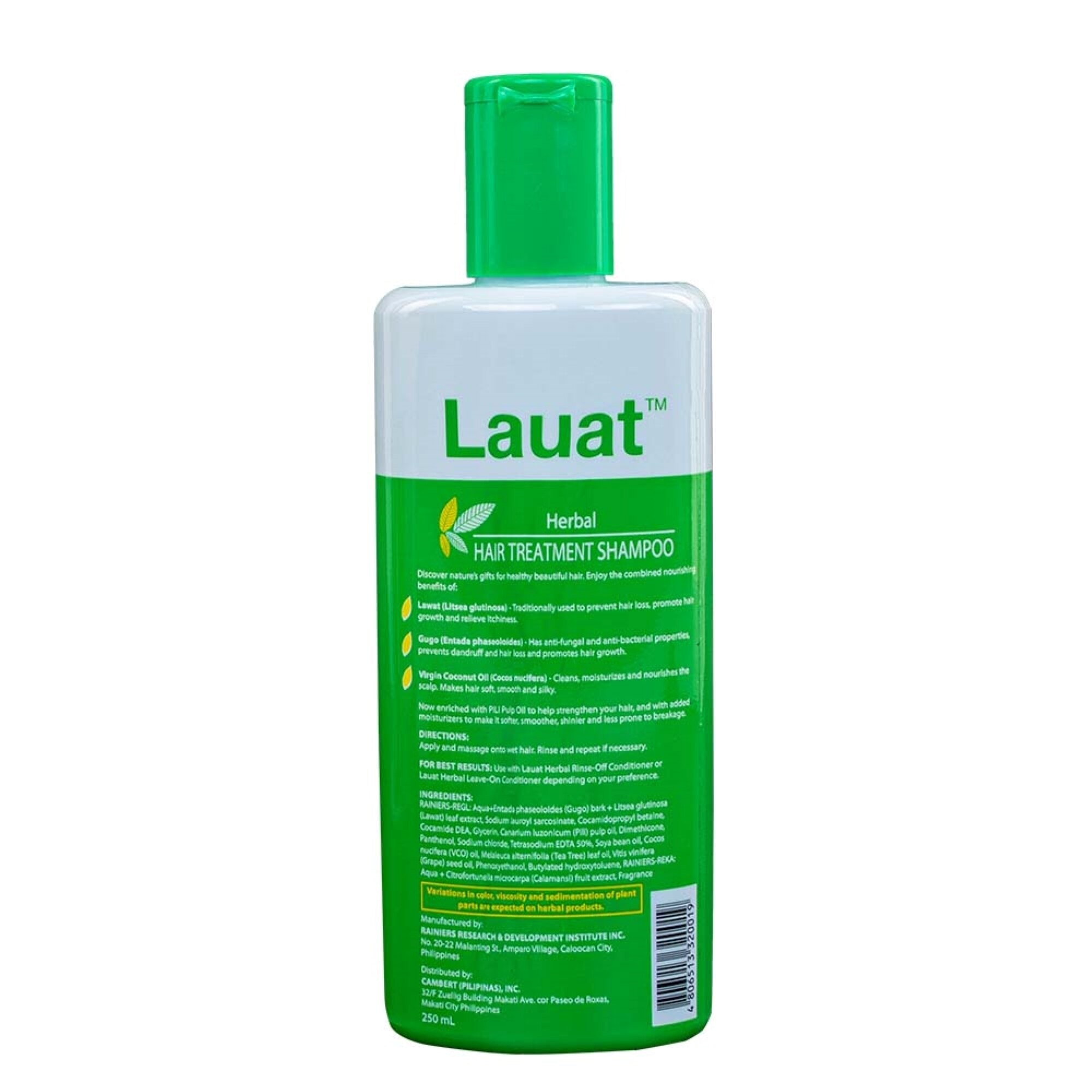 Shampoo Enriched With Pili Oil 250ml