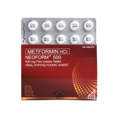 NEOFOR Metfromin Hydrochloride 500mg 1 Tablet [PRESCRIPTION REQUIRED]