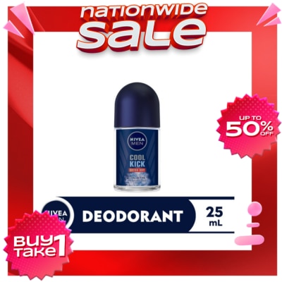 NIVEA NIVEA Men Deodorant Cool Kick Anti-Perspirant Roll-on 25ml