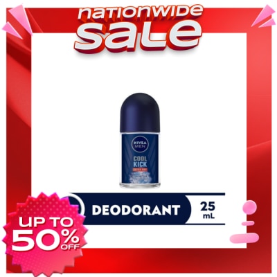 NIVEA NIVEA Men Deodorant Cool Kick Anti-Perspirant Roll-on 25ml