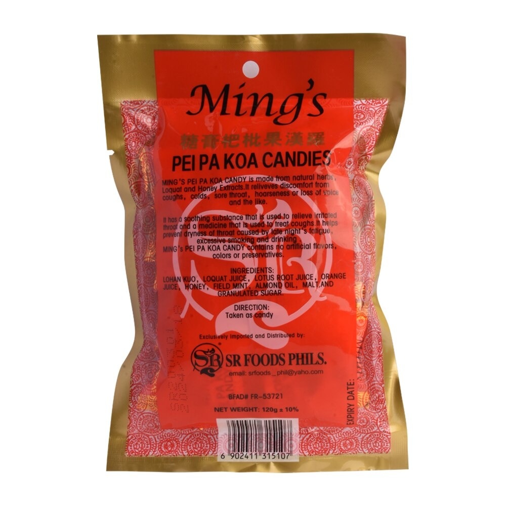 Pei Pa Koa Candies 120g