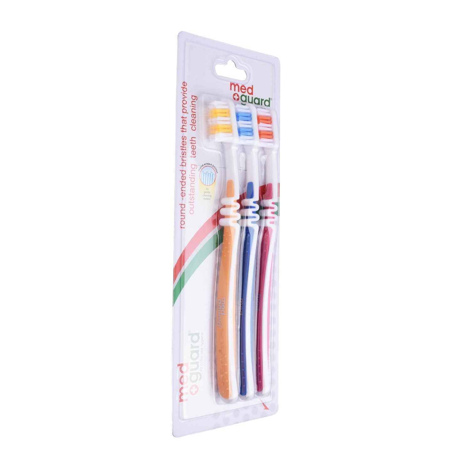 Toothbrush 3-in-1 with Soft Curved Bristles 3s