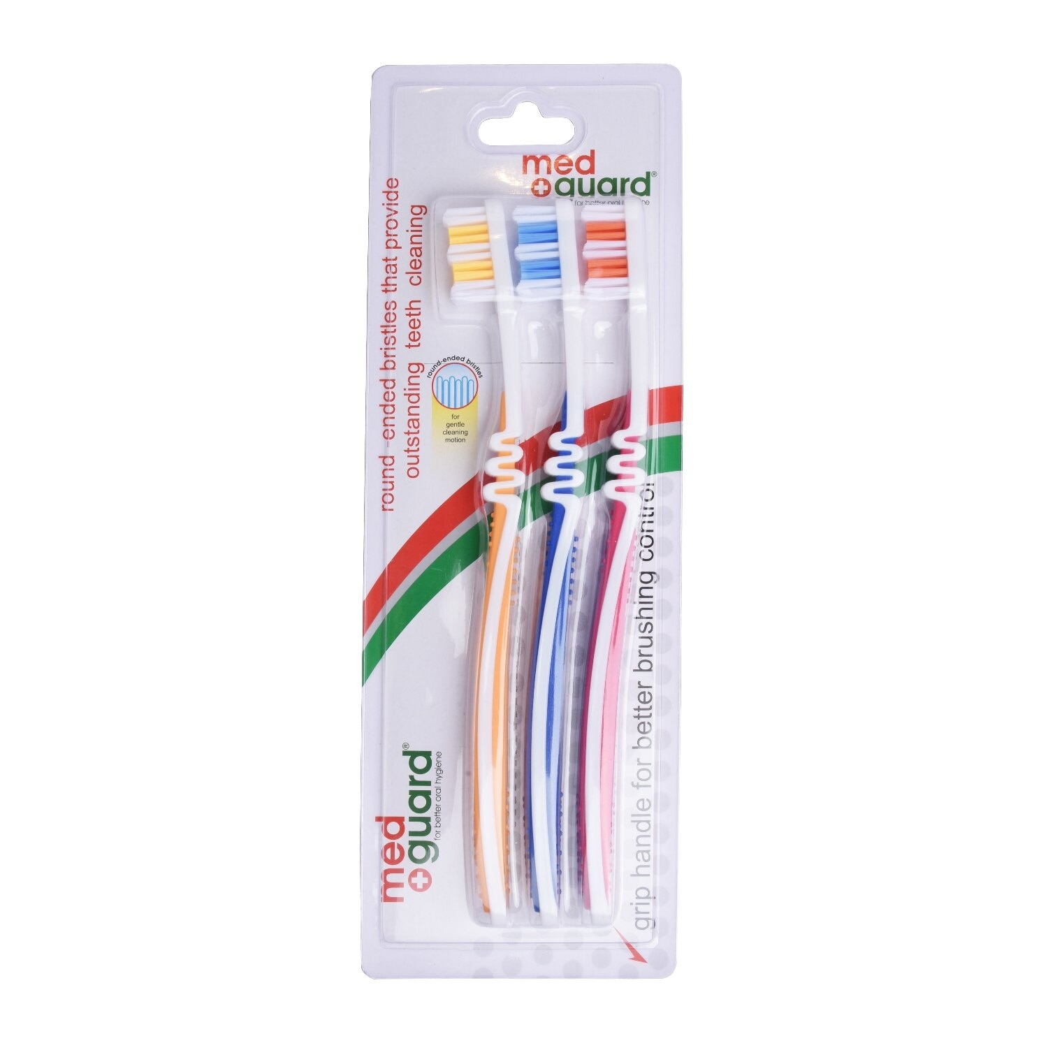 Toothbrush 3-in-1 with Soft Curved Bristles 3s