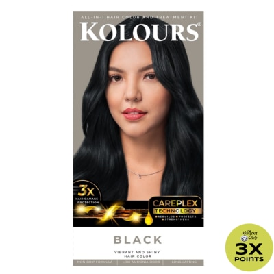 KOLOURS Hair Color Black