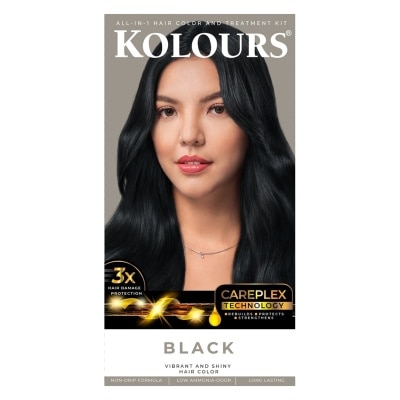 KOLOURS Hair Color Black