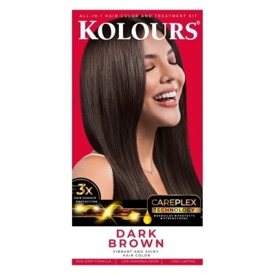 KOLOURS Hair Color Dark Brown