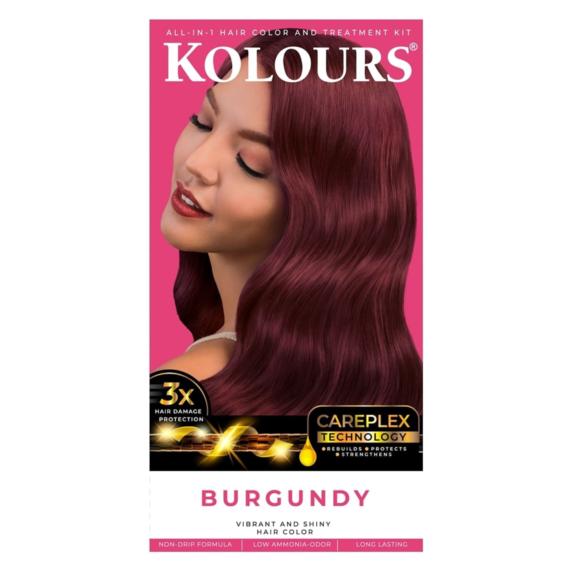 Kolours Hair Color Burgundy