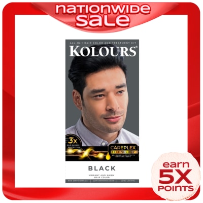 KOLOURS Dual Conditioning Hair Color Black