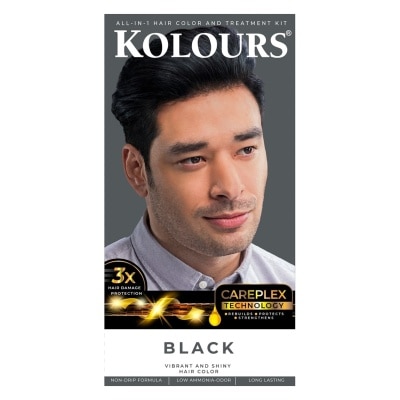 KOLOURS Dual Conditioning Hair Color Black