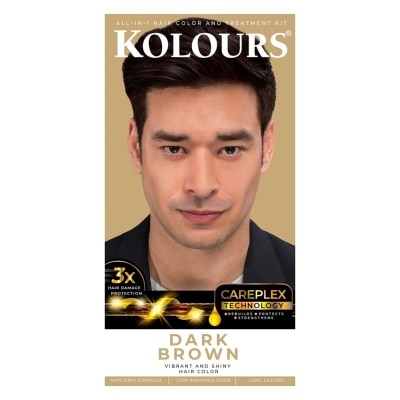 KOLOURS Hair Color Dark Brown For Men