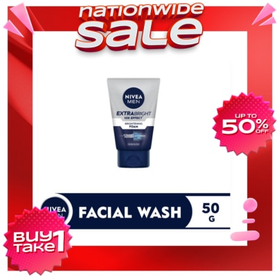 NIVEA NIVEA Men Extra Brightening Facial Foam 50g
