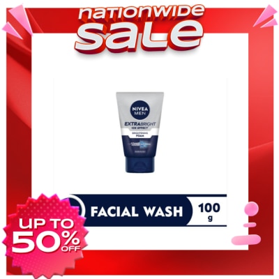 NIVEA NIVEA Men Extra Bright 10x Effect Facial Foam 100g