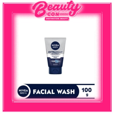 NIVEA NIVEA Men Extra Bright 10x Effect Facial Foam 100g