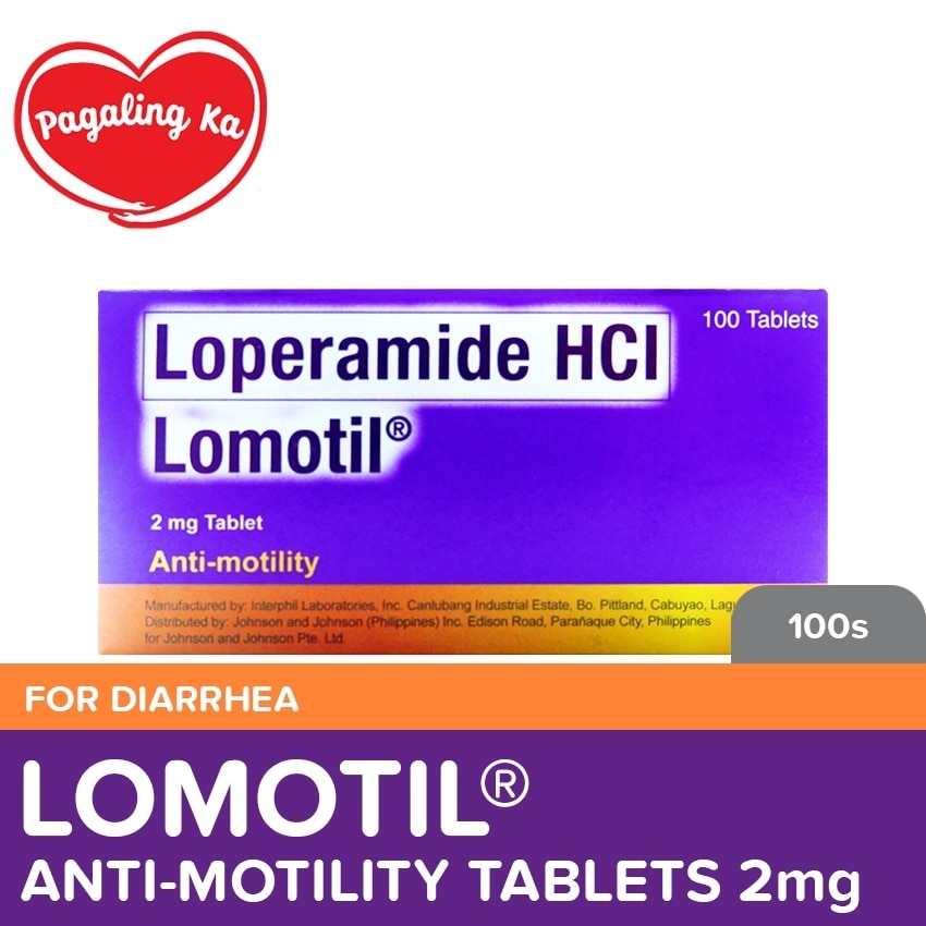 Lomotil 2mg 100s - Diarhhea Medicine, Loperamide