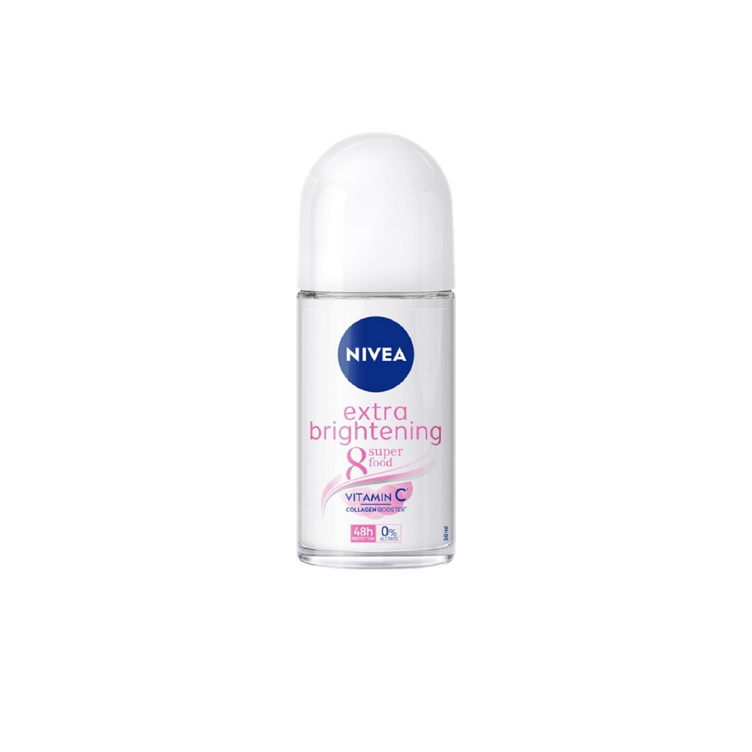 NIVEA Deodorant Extra Brightening Anti-Perspirant Roll-On 50ml