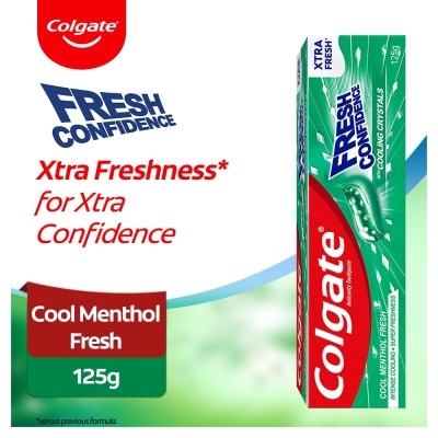 COLGATE Fresh Confidence Cool Menthol Fresh Toothpaste for Fresh Breath 95ml