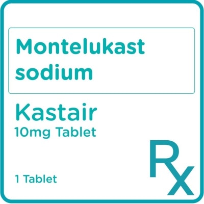 KASTAIR Montelukast Sodium 10mg 1 Tablet [PRESCRIPTION REQUIRED]