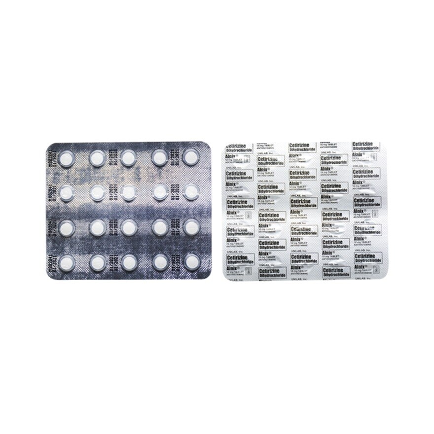 Cetirizine dihydrochloride 10mg Tablet 1 Tablet