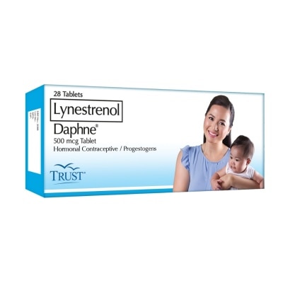 DAPHNE Lynestrenol 500 mcg Tablets x 28 Tablets/Pack [PRESCRIPTION REQUIRED]