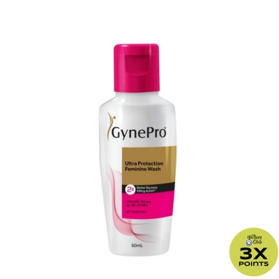 GYNEPRO Ultra Protection Feminine Wash 60ml
